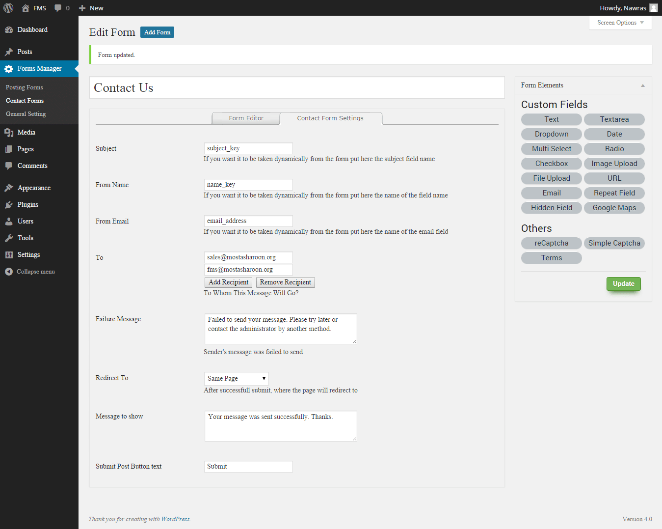 fms-contact-form-settings